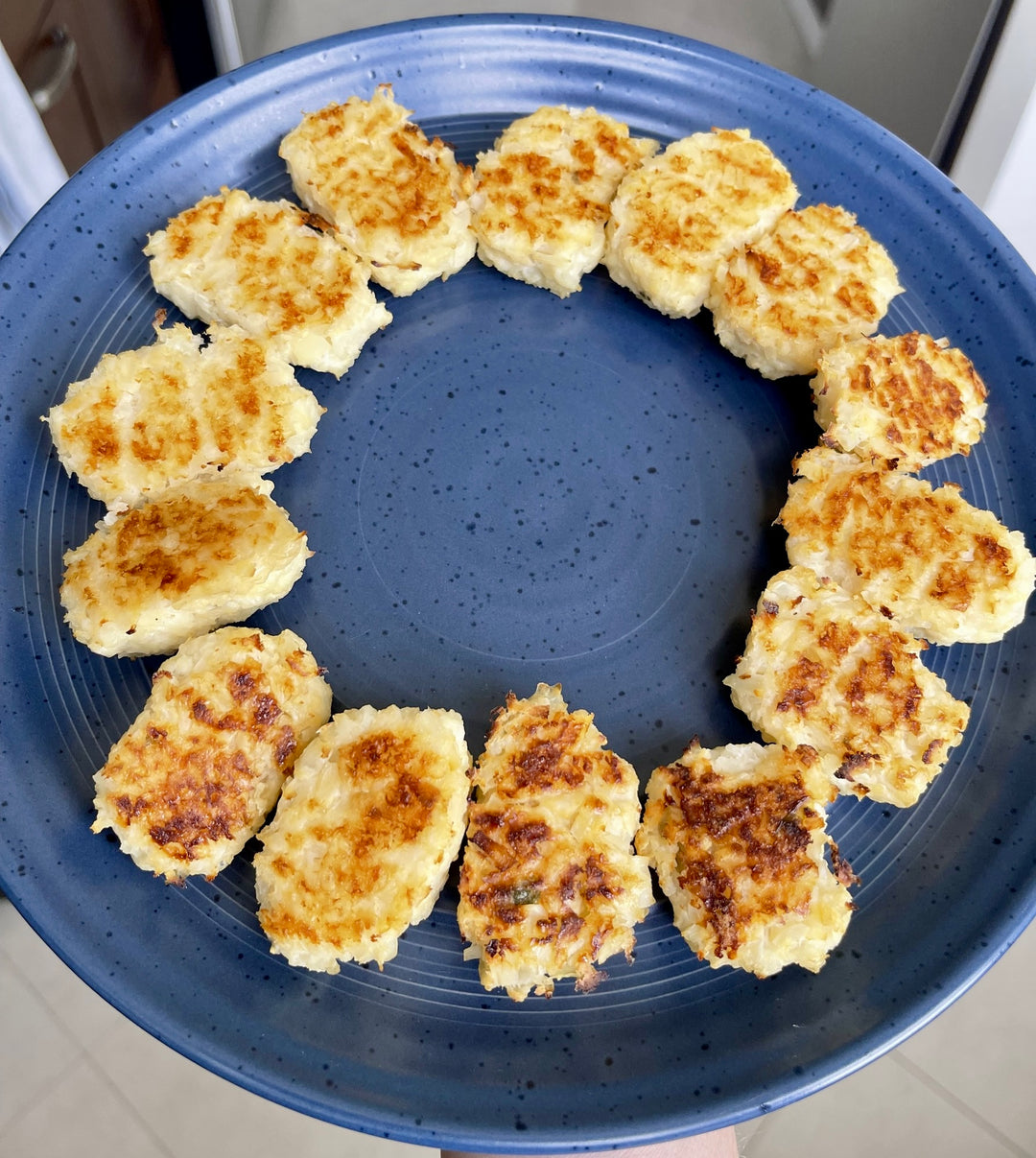 Cauliflower Cottage Cheese Tots