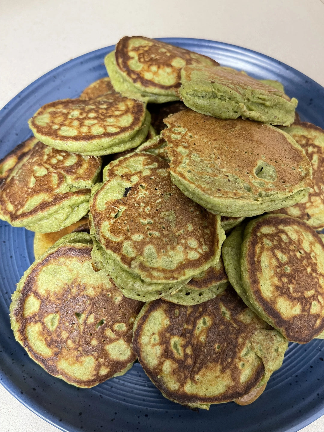 Spinach Banana Pancakes