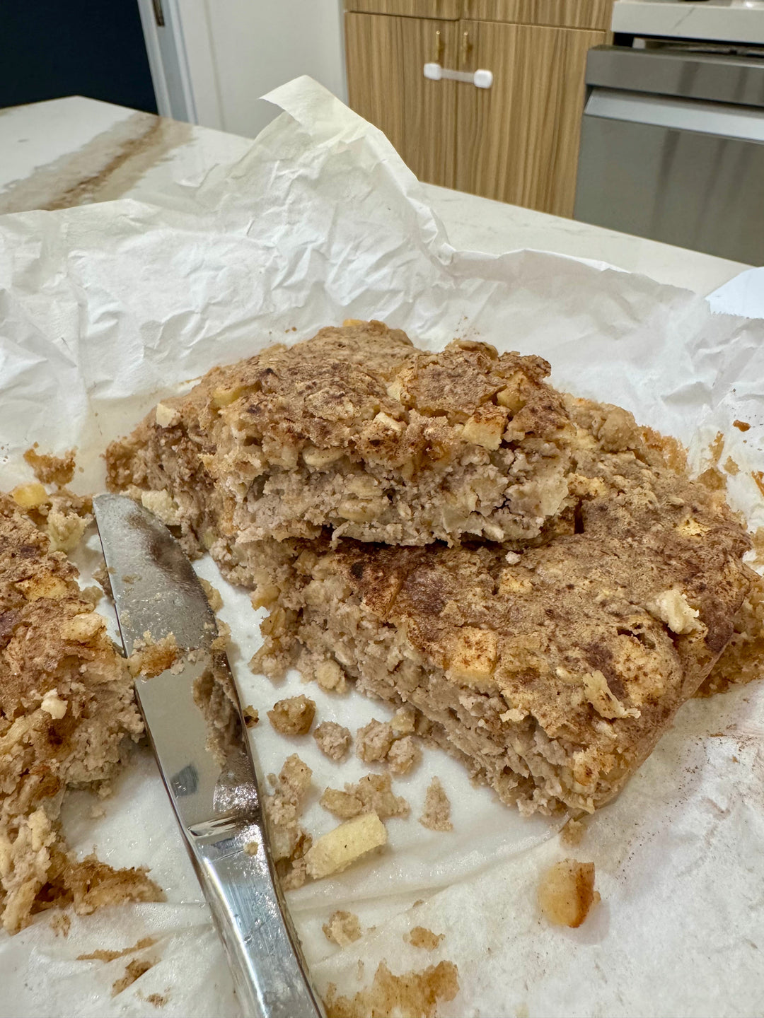 Apple Oatmeal Breakfast Cake